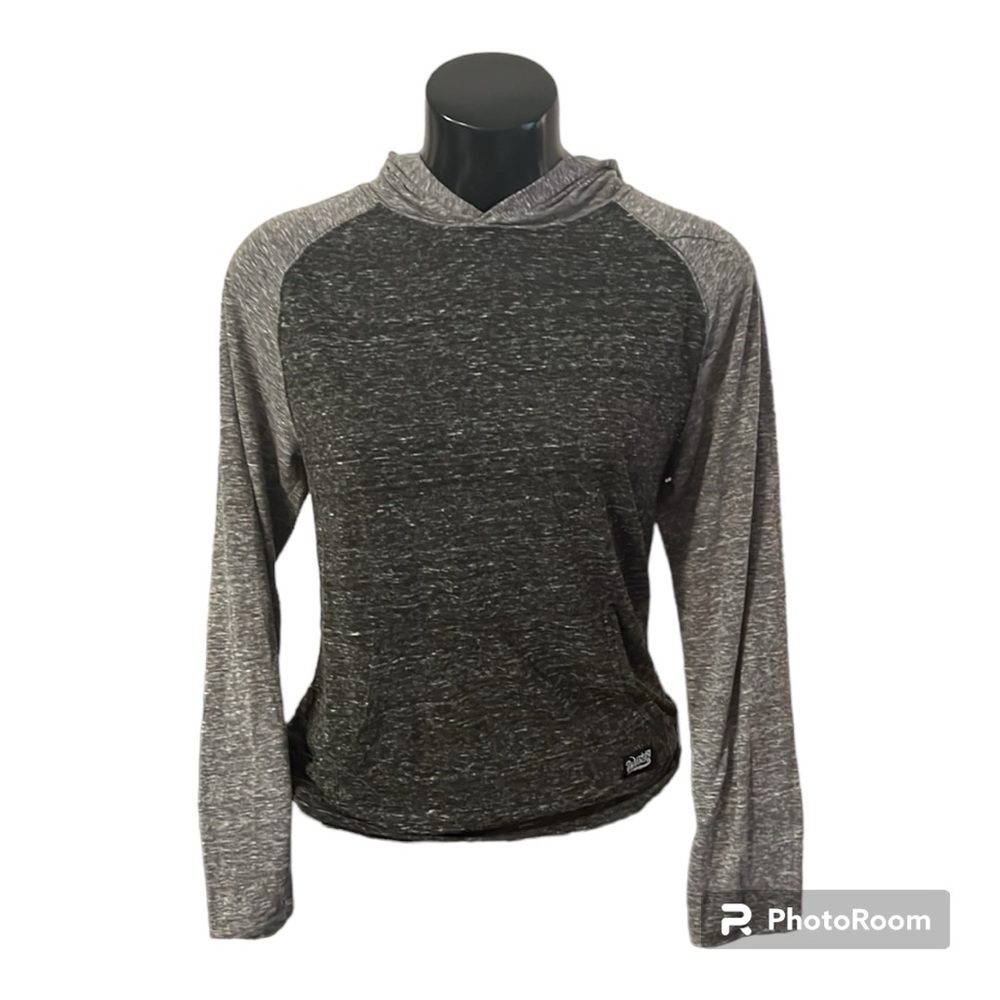 Long Sleeve Hooded Shirt | West49 | Large | Grey